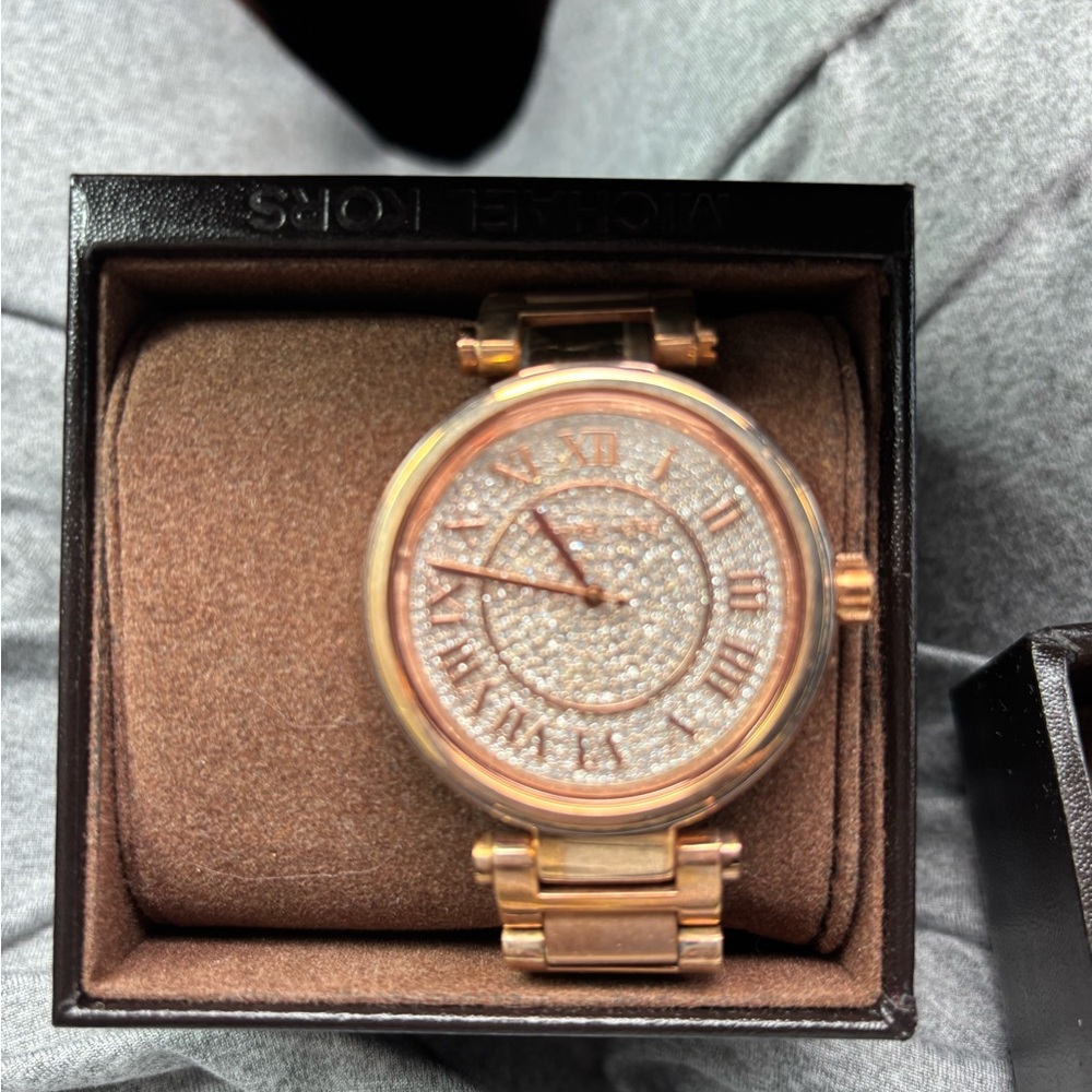 Michael Kors Sparkling Rose Gold Women's Watch